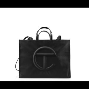 Telfar Black Large Shopping Bag NEW WITH TAGS